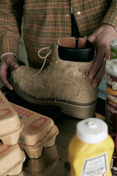 Mocca lace-up boots / ER5205